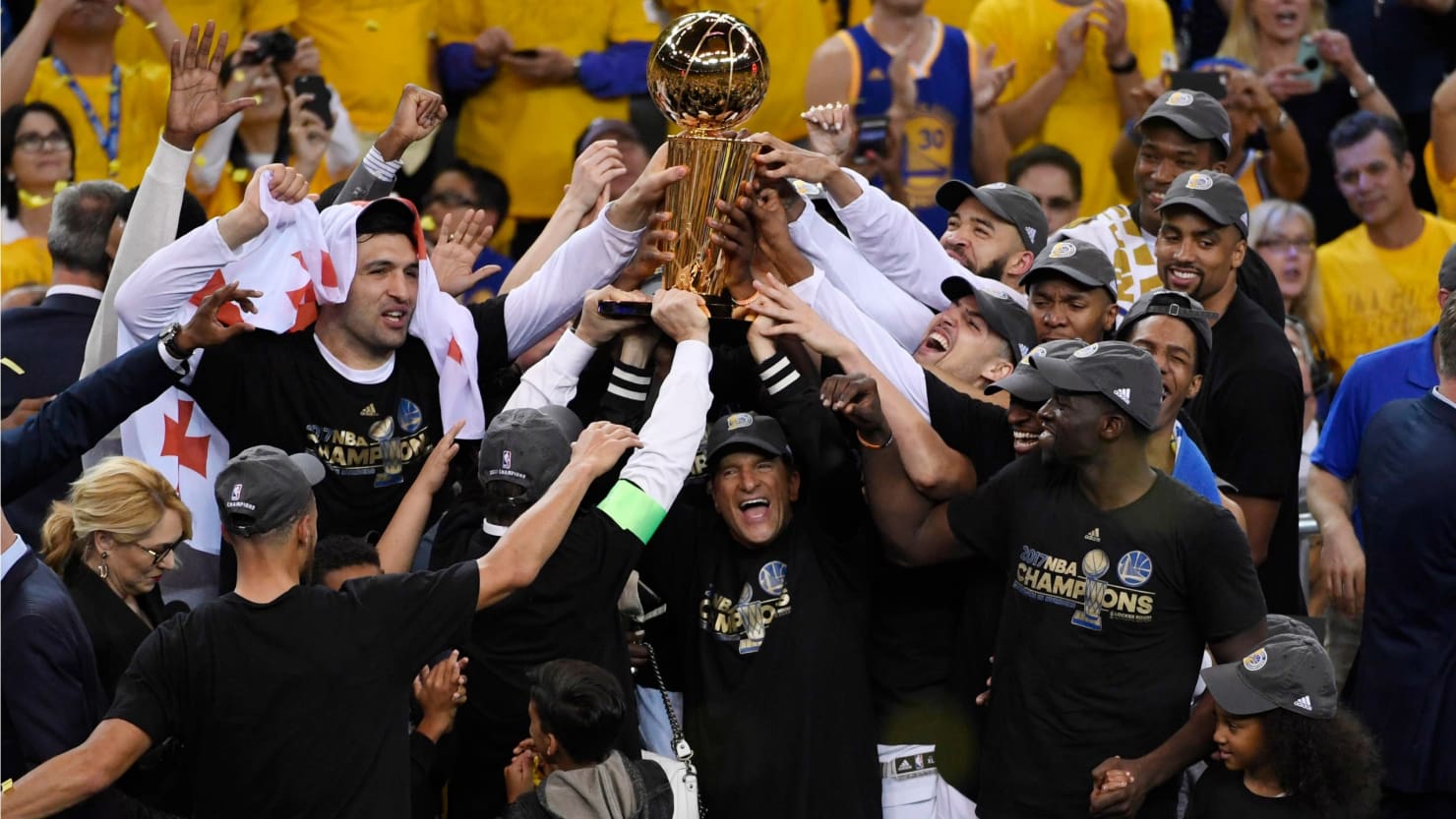  Golden State Warriors 2017 NBA Finals Champions