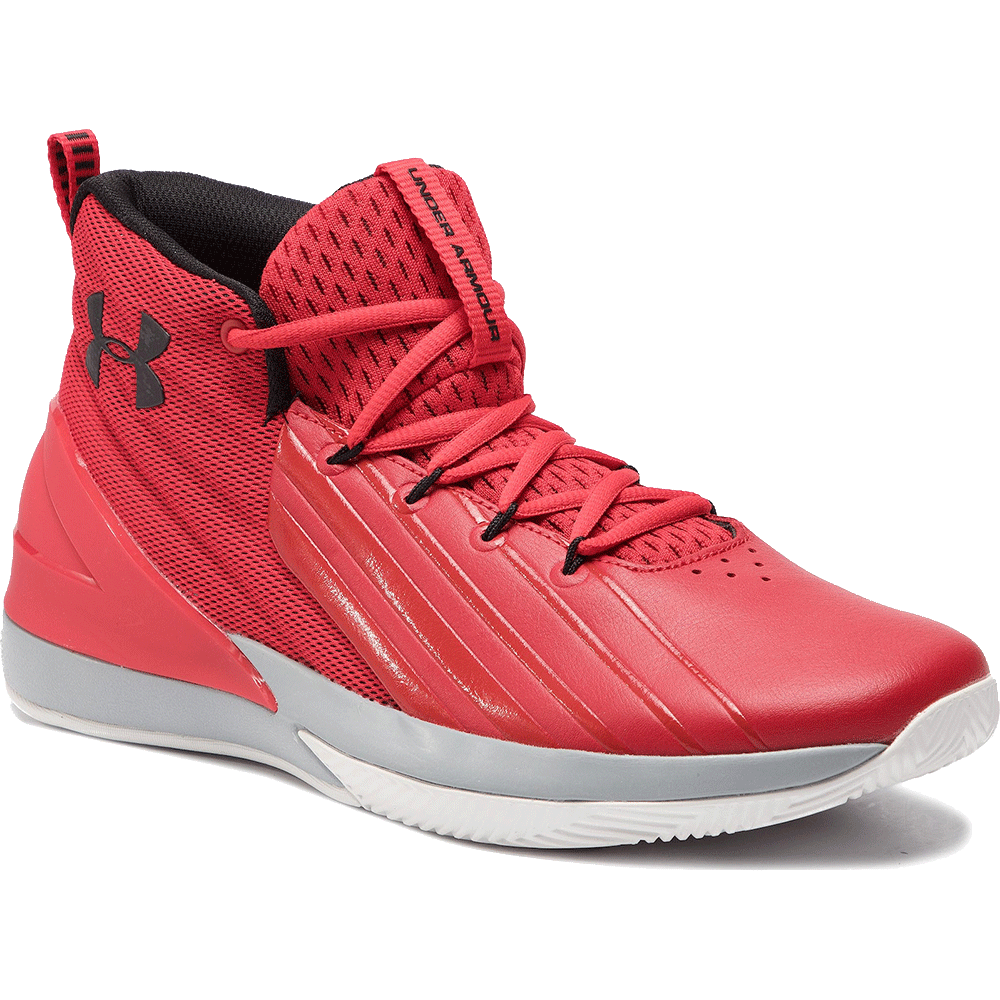 red under armour basketball shoes